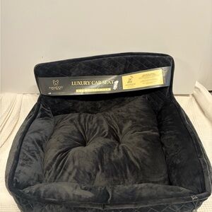 Nandog Black Luxury Dog Car Seat